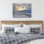 Winter Solstice Turnback Arm Canvas Afdruk (Insitu (Slaapkamer))