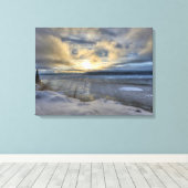 Winter Solstice Turnback Arm Canvas Afdruk (Insitu (Houten vloer))