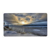 Winter Solstice Turnback Arm Etiket (Voorkant)