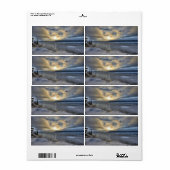 Winter Solstice Turnback Arm Etiket (Full Sheet)