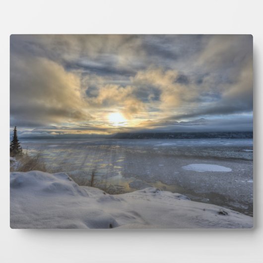 Winter Solstice Turnback Arm Fotoplaat (Voorkant)