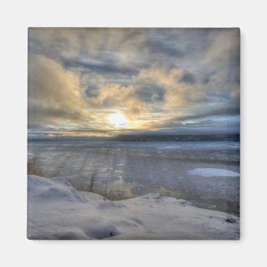 Winter Solstice Turnback Arm Magneet (Voorkant)