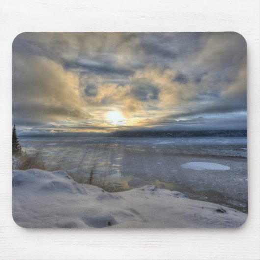 Winter Solstice Turnback Arm Muismat (Voorkant)
