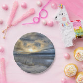 Winter Solstice Turnback Arm Papieren Bordje (Feest)