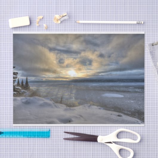 Winter Solstice Turnback Arm Tissuepapier (Craft)