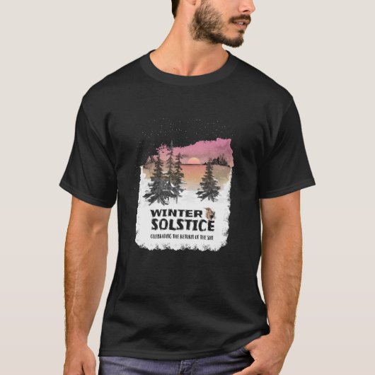 Winter Solstice Viering van de terugkeer van de zo T-shirt (Voorkant)