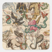 Winter Solstice Vierkante Sticker (Voorkant)