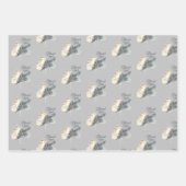 Winter Solstice Yule Wrapping Paper Set van 3 (Voorkant 3)