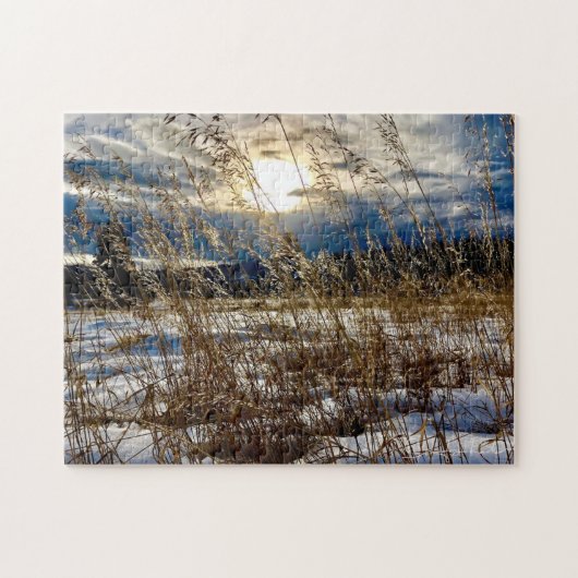 Winter Soltice Puzzle Legpuzzel (Horizontaal)