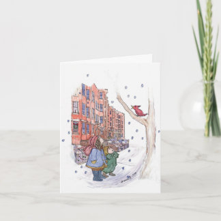 Winter Song Holiday Kaart