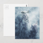 Winter Sorceress Fantasy Snow Queen Witch Briefkaart (Voorkant / Achterkant)