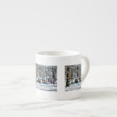Winter Speeltuin Espresso Kop (Voorkant rechts)
