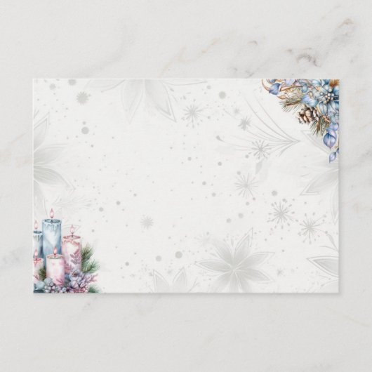 Winter Spice Basic Blank Recept Kaart (Voorkant)