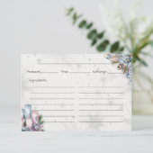 Winter Spice Basic Recept Kaart (Staand voorkant)