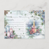 Winter Spice Recept Kaart (Voorkant)