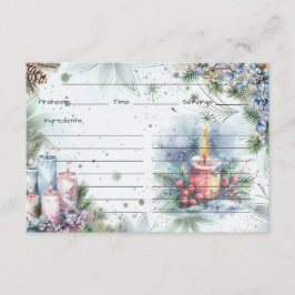 Winter Spice Recept Kaart