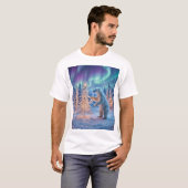 Winter Spirit in the Northern Sky T-shirt (Voorkant volledig)