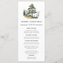 Winter Splendor-kerstfeest Menu