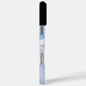 Winter Sport Foto Monogrammed Zwart Case-Mate iPhone Case (Achterkant / Rechts)