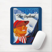 Winter Sport New England Muismat (Met muis)