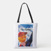Winter Sport New England Tote Bag (Achterkant)
