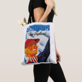 Winter Sport New England Tote Bag (Dichtbij)