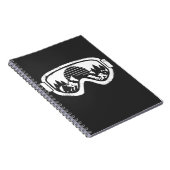 Winter Sport Ski Snowboard Sneeuwlandschap Notitieboek (Rechterzijde)