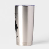 Winter Sports Apres Ski Gag Personalized Geïsoleerde Drinkbeker (Links)