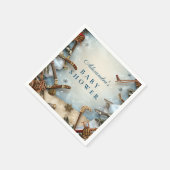 Winter Sports Baby Shower Servet (Hoek)