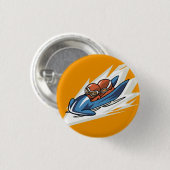 Winter Sports Bobsled Flair Button (Voorkant /achterkant)