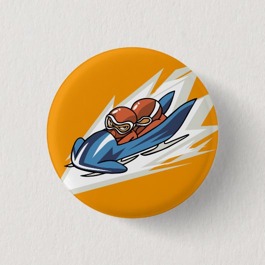 Winter Sports Bobsled Flair Button (Voorkant)