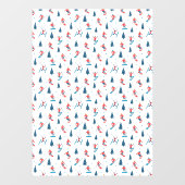 Winter Sports Skiing Snowboarding Ski Shop Large Raamsticker (Vel)