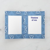 Winter Sports - Vintage ski scene Kaart (Binnen)