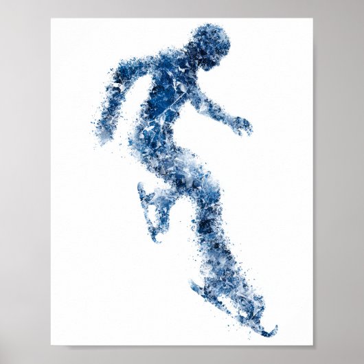 Winter Sportsposter Poster (Voorkant)