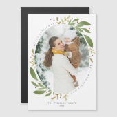 Winter Springs Magnetische Fotokaart (Voorkant / Achterkant)