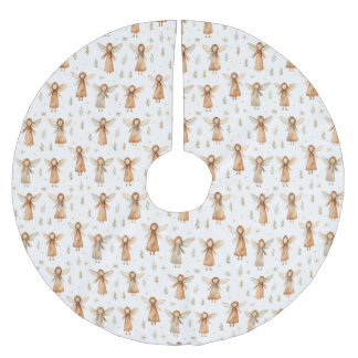 Winter Sprookjesachtige Neutrale Kleuren Boomrok Kerstboom Rok