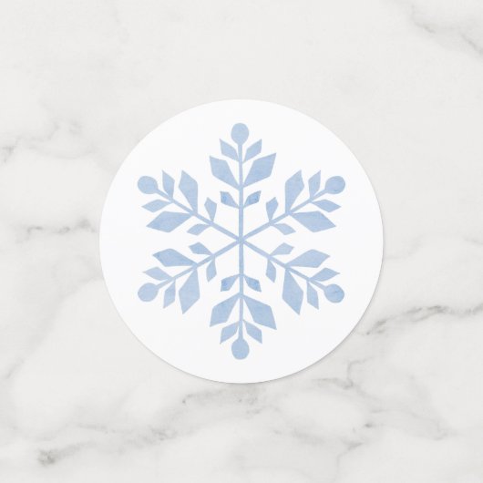 Winter sprookjesprinses | Blond haar Confetti (Kleine voorkant)