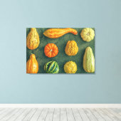 Winter Squash Canvas Afdruk (Insitu (Houten vloer))