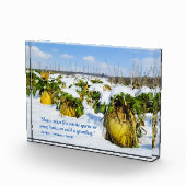 Winter Squash in Snow - Gepersonaliseerd Fotoblokken (Rechts)