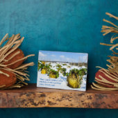 Winter Squash in Snow - Gepersonaliseerd Fotoplaat (Zijkant)