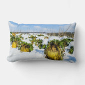 Winter Squash in Snow - Gepersonaliseerd Kussen (Voorkant)
