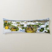 Winter Squash in Snow - Gepersonaliseerd Lichaamskussen