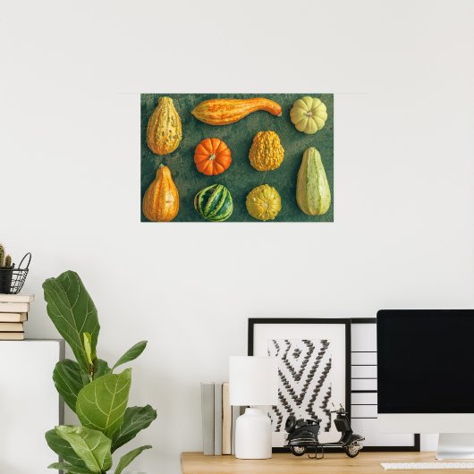 Winter Squash Poster (Thuiskantoor)