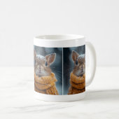 Winter Squirrel Coffee Mok (Voorkant rechts)