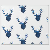 Winter Stag Cadeaupapier (Vlak)