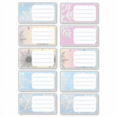 Winter Stickers Kerst Decals Cadeau Labels Planner (Voorkant)