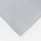 Winter Stilte - Snowboarder Fleece Deken (Hoek)