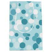 Winter Stippen Gift Bag Medium Cadeauzakje (Voorkant)