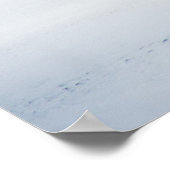 Winter storm landscape poster (Hoek)