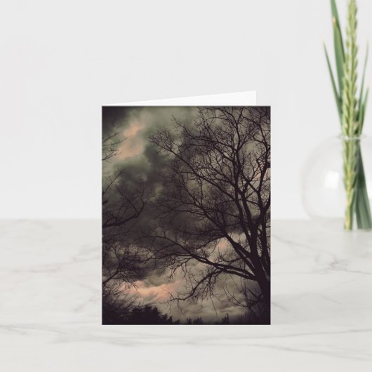 Winter Storm notecard Kaart (Voorkant)